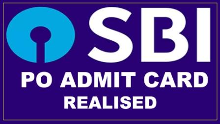 SBI PO admit card 1