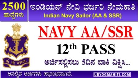 Indian Navy Sailor Recruitment 2022